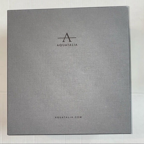 Aquatalia Fuoco Water Resistant Croc Embossed Leather Bootie NWT/Box - Picture 11 of 13